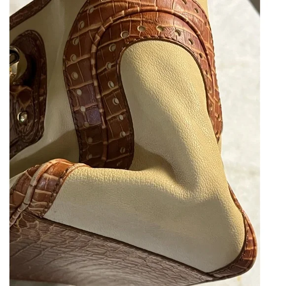 CELINE BOOGIE EMBOSSED CROC BAG- vintage - Picture 15 of 16